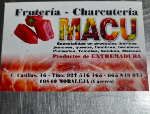Charcuteria Frutería Macu, Moraleja