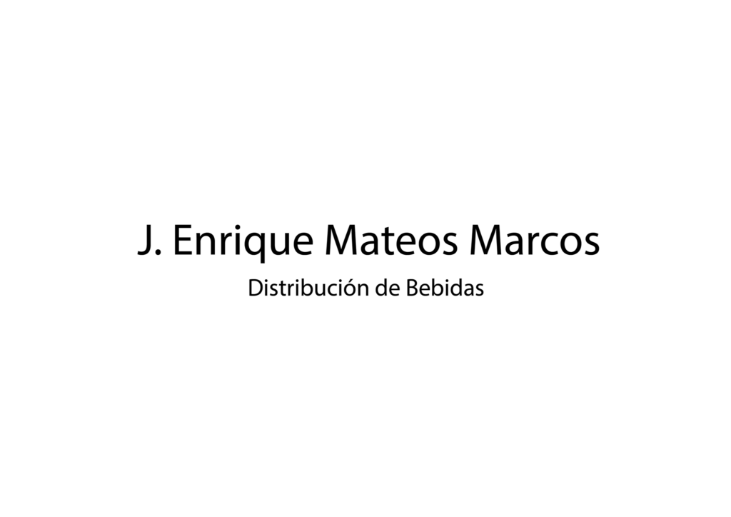 Distribuciones J. Enrique Mateos