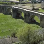 Arcos del puente viejo de Coria (Cáceres)